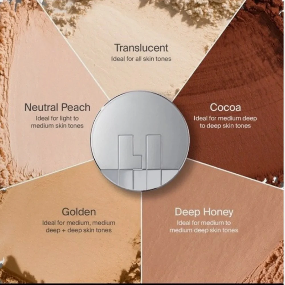 Haus Labs by Lady Gaga bio blurring loose setting powder - deep honey